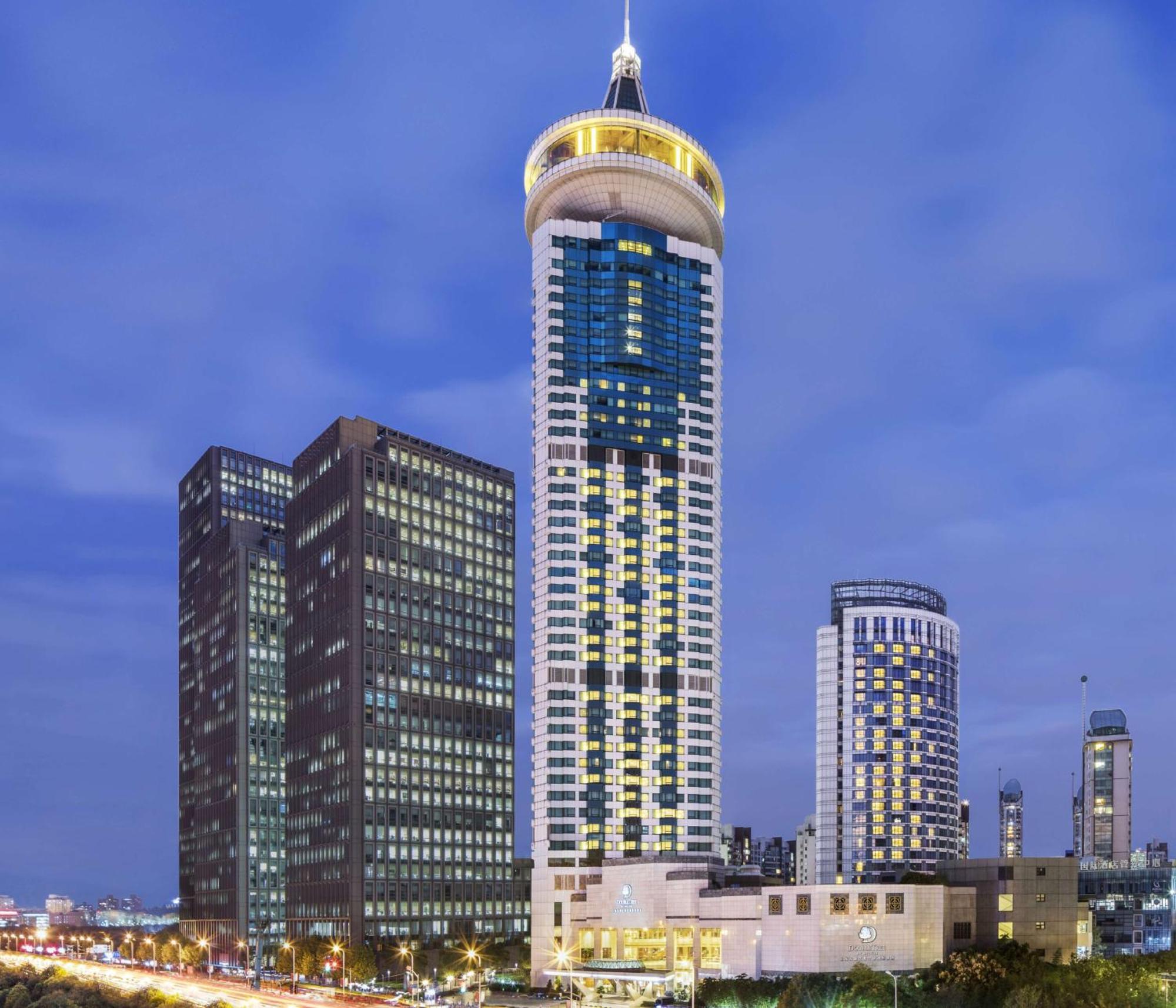 Doubletree By Hilton Shanghai Pudong - Present Welcome Cookie Exterior foto